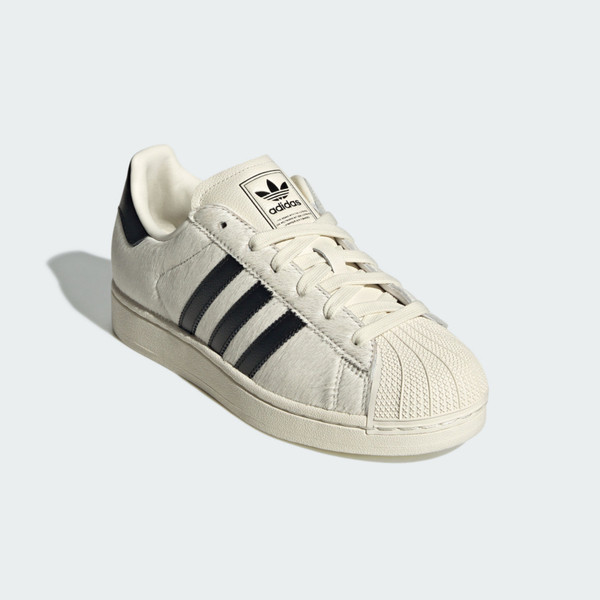 Kixpress-Adidas Superstar Ii W 女 運動休閒鞋 貝殼頭 馬毛 舒適 米 白 [JQ7418], , large