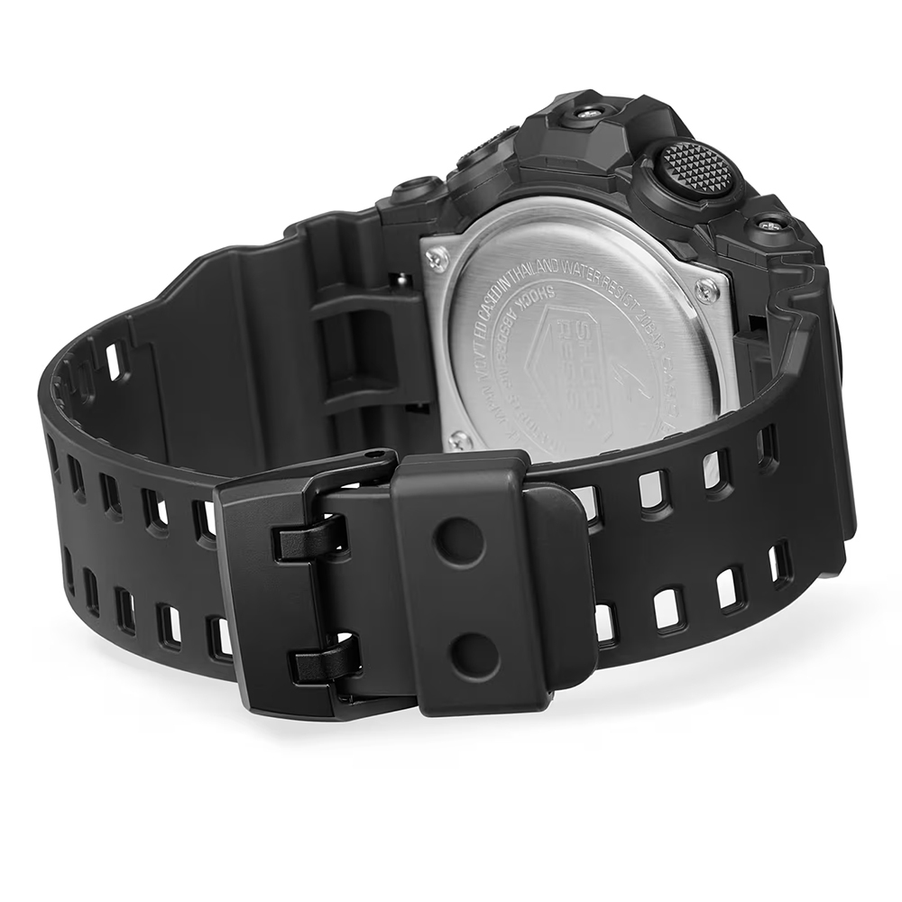 CASIO 卡西歐 G-SHOCK 黑黃配色系列 雙顯手錶 GA-700CY-1A, , large