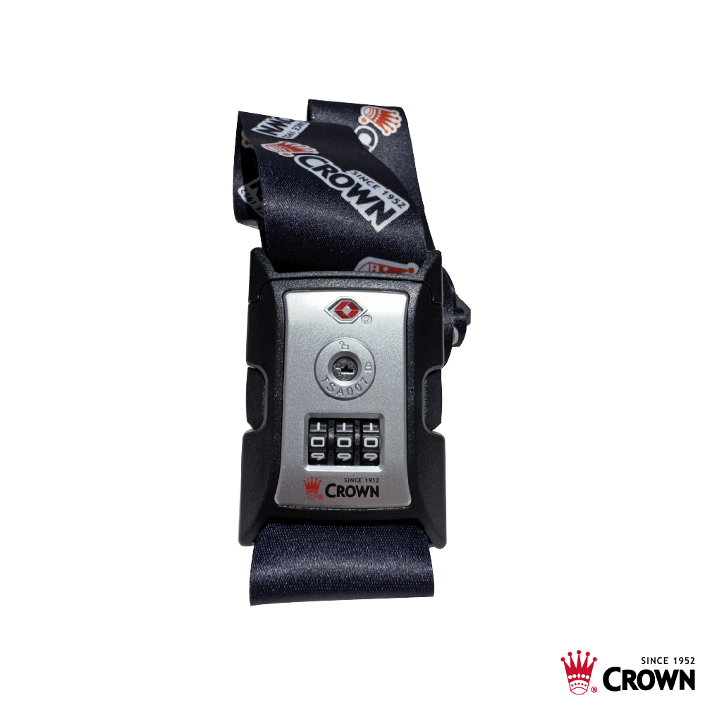 CROWN-TSA Luggage Strap, , large