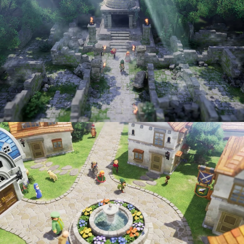 【 任天堂 Switch NS 】《 勇者鬥惡龍 7 Reimagined 》中文版 遊戲片, , large