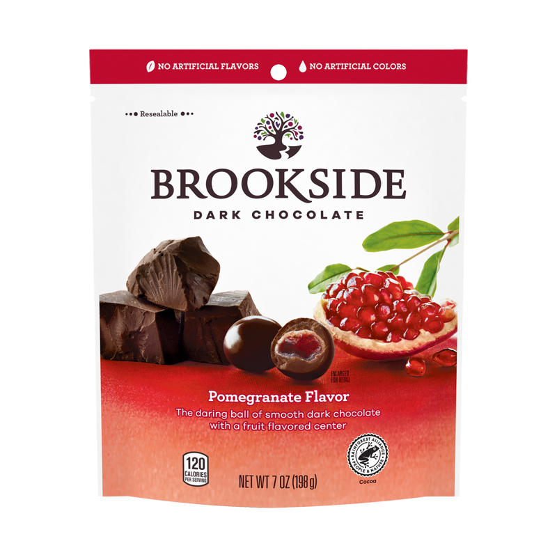Brookside紅石榴夾餡黑巧克力198g, , large