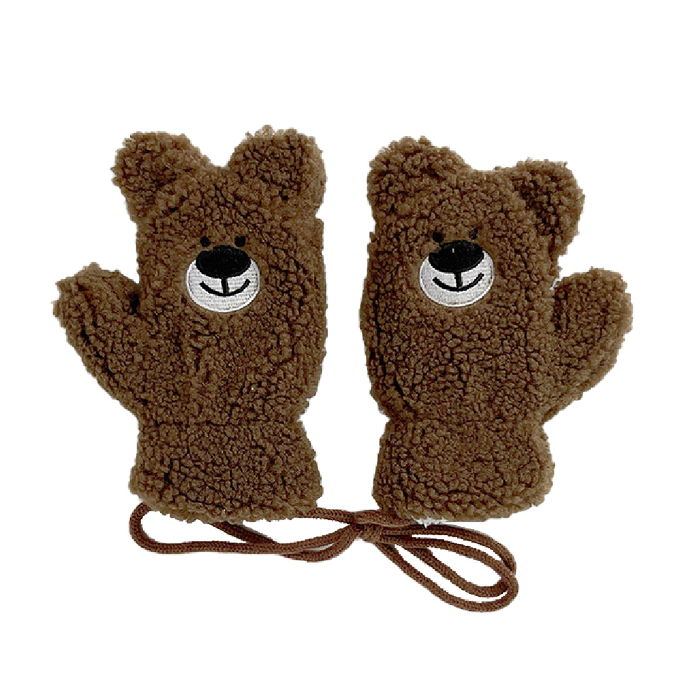 Kids Fleece Scarf & Gloves Set, , large