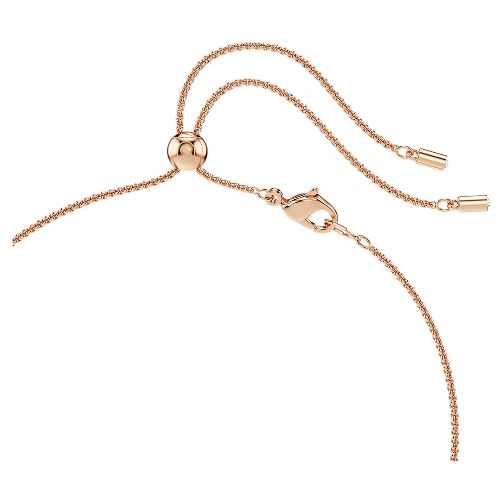 SWAROVSKI 施華洛世奇 Constella 優雅珍珠水晶項鍊-玫瑰金(5728589), , large