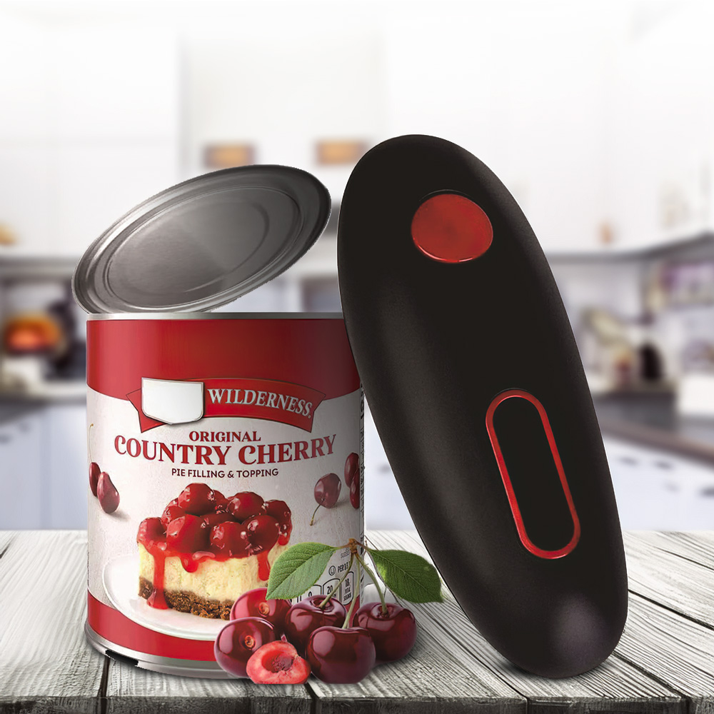 【上手家居】開罐器-黑色(開瓶器/電動開瓶器/罐頭開罐器/電動開罐器/開蓋器), , large