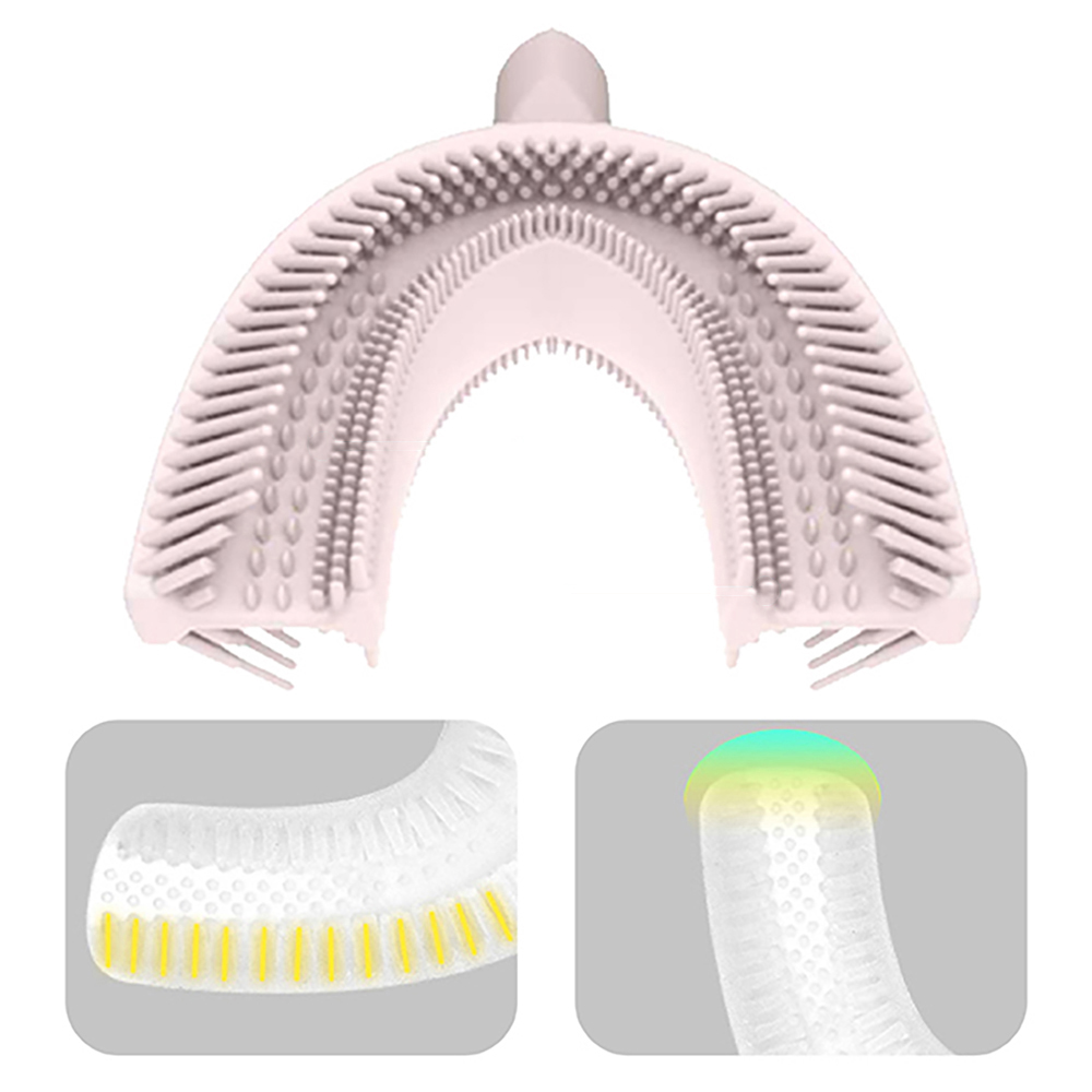 Luveta U型牙套式兒童電動牙刷 - 麻吉貓 / 3-6歲刷頭 (贈泡沫牙膏1瓶口味隨機)［集翔國際］, , large