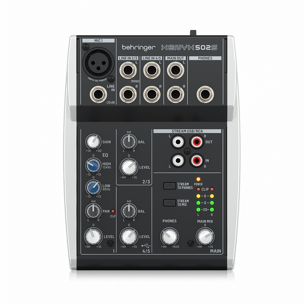 behringer XENYX 502S 五軌混音器【敦煌樂器】, , large