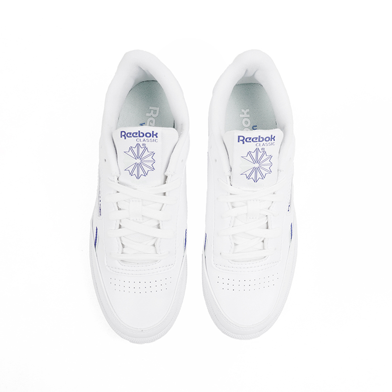 Reebok Club C 85 Vegan [100074445] 女 休閒鞋 經典 復古 低筒 簡約 百搭 舒適 白, , large
