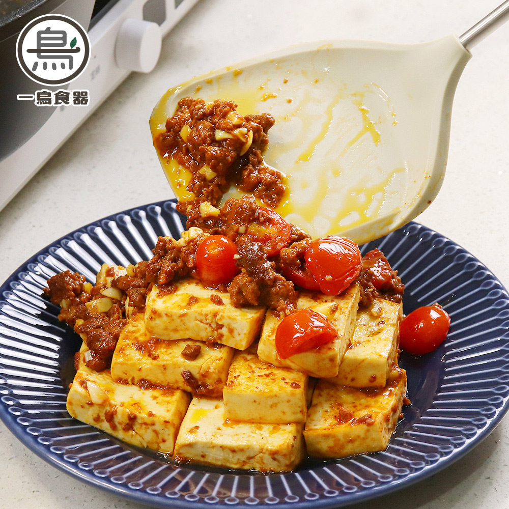 【一鳥】煎翻兩用矽膠雙向鏟/多功能矽膠深型鏟勺 橄欖綠(鍋鏟), , large