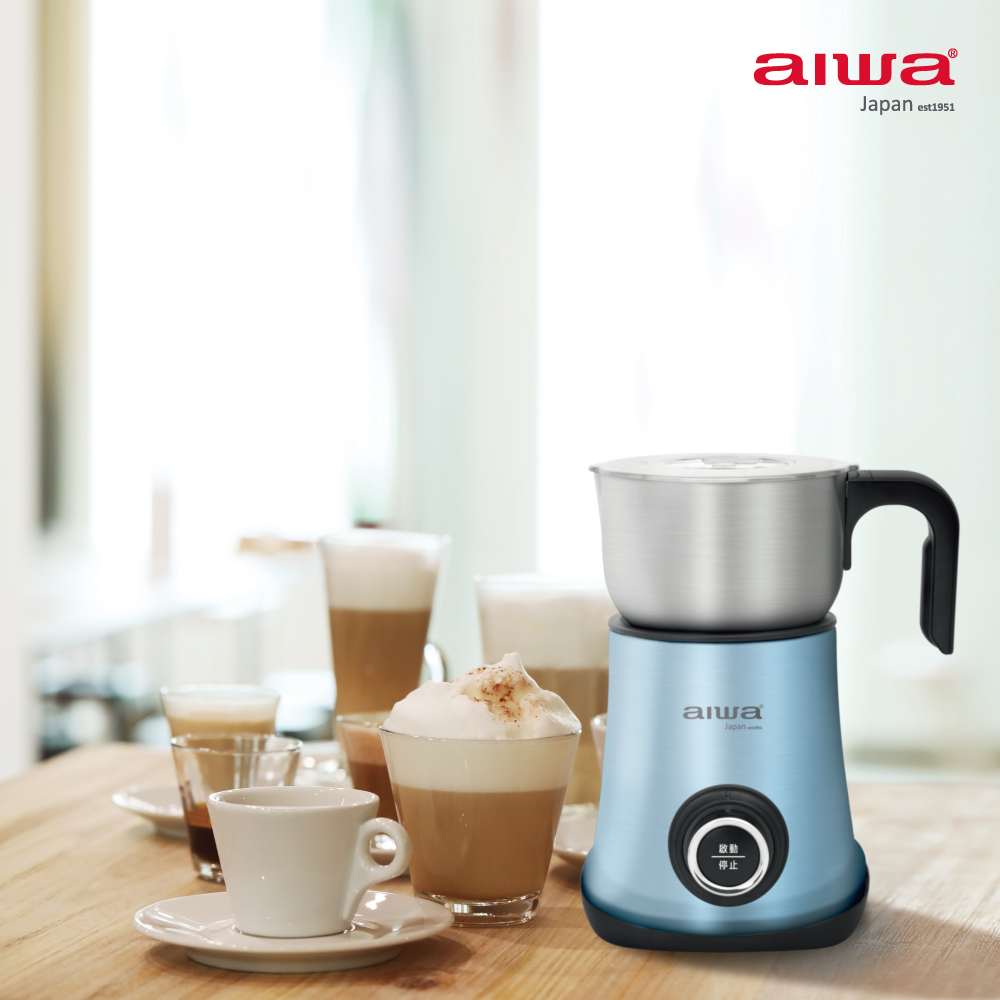 AIWA 愛華 奶泡攪拌機 AMF-500 (不鏽鋼色), , large