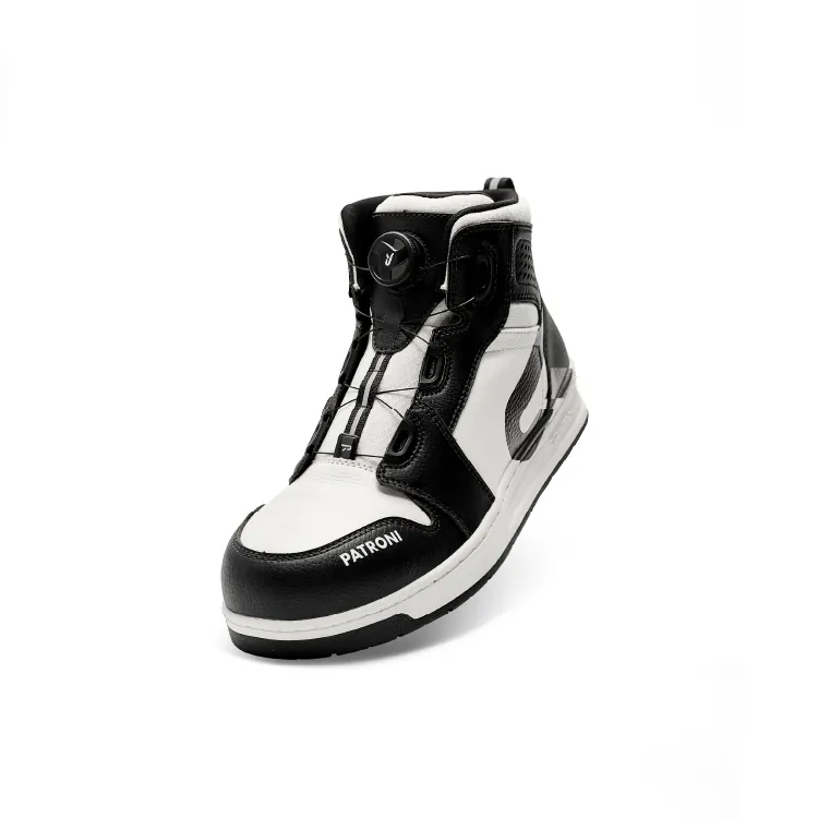 【PATRONI】極潮靴-黑-鞋面防水快旋鈕絕緣安全鞋[EUR46 | 31cm | US13], , large