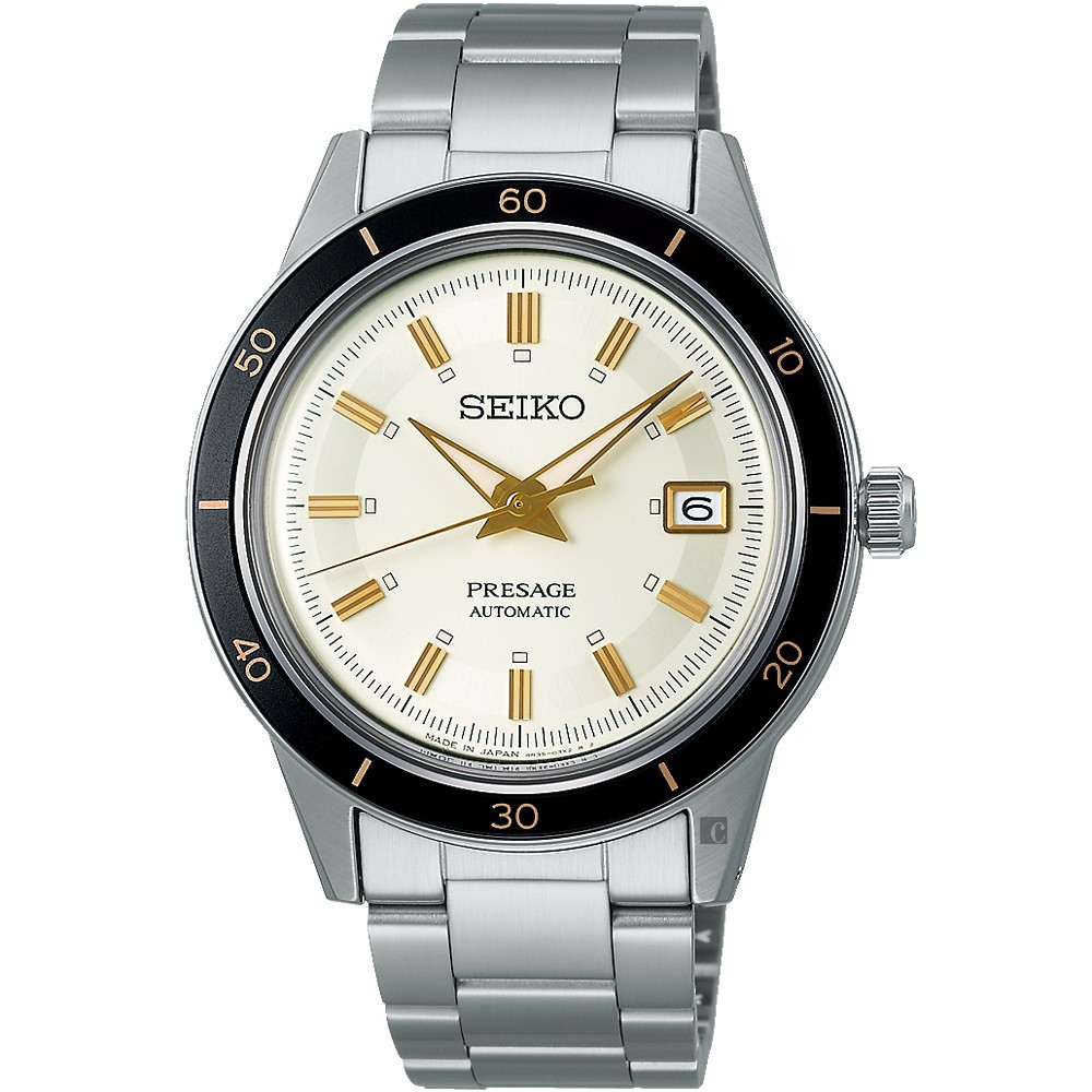 SEIKO 精工 Presage Style60’s系列機械錶 4R35-05A0S/SRPG03J1, , large