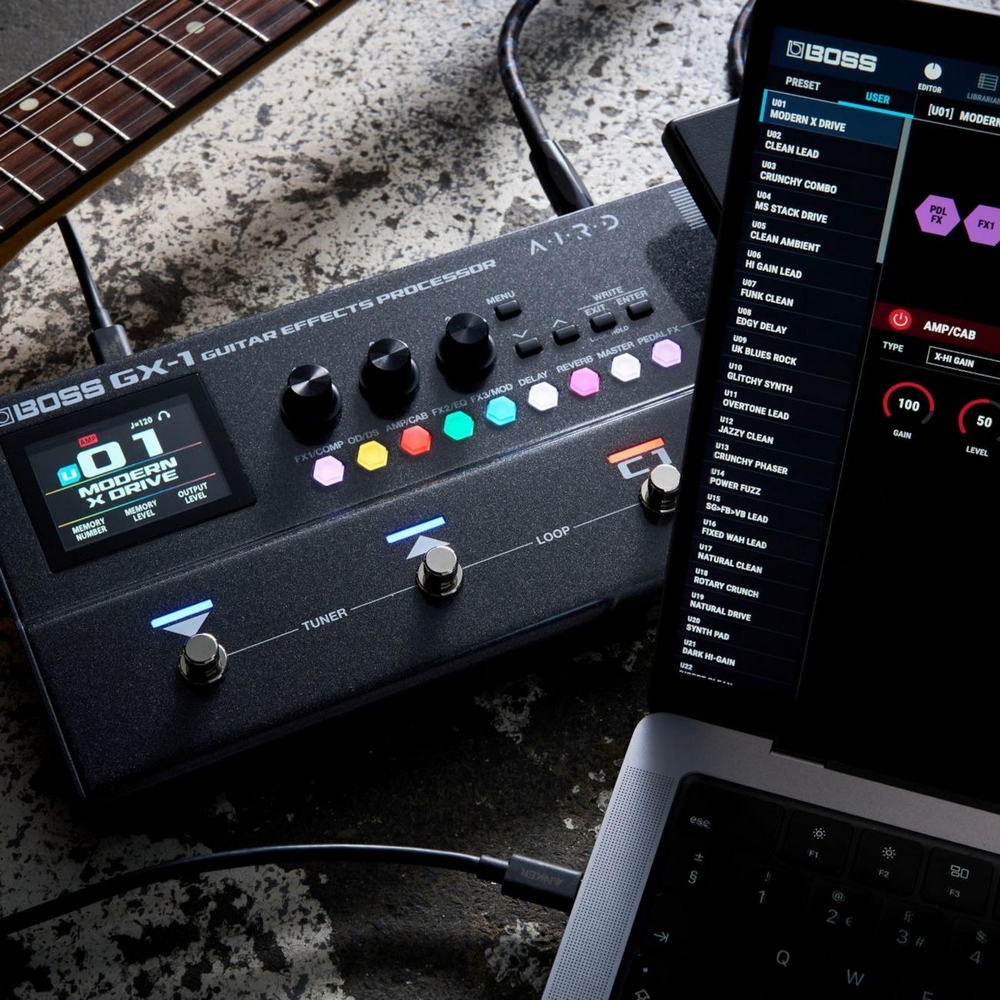 BOSS GX-1 吉他綜合效果器【敦煌樂器】, , large