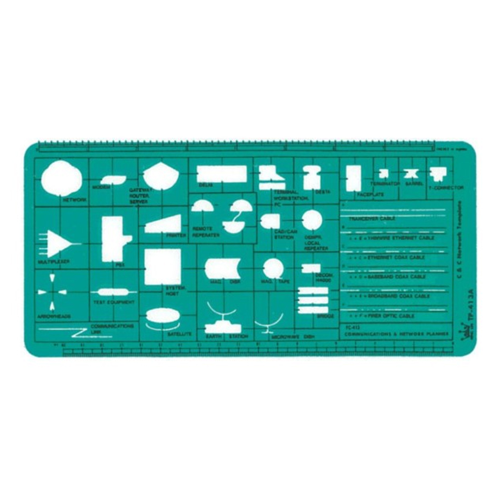 【 徠福 】電器符號定規-111x233x0.8mm /片 TP-413A, , large