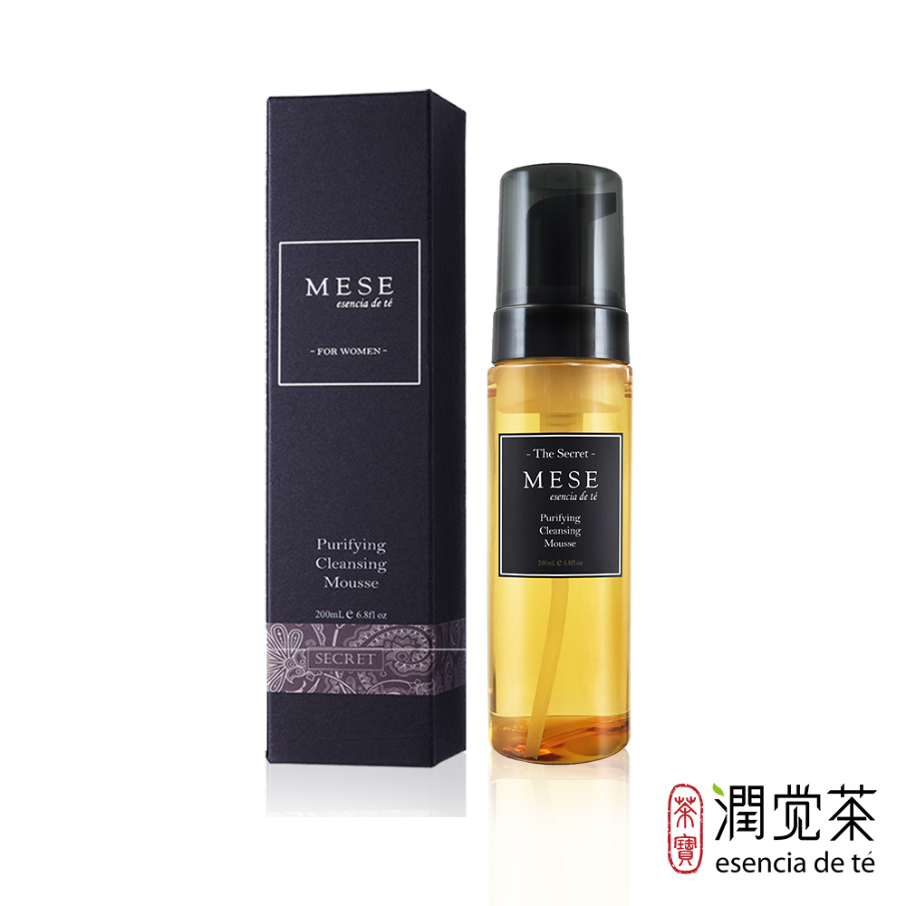 [茶寶]潤覺茶 MESE 貼身衣物香氛洗潔慕斯-秘密 200ml, , large