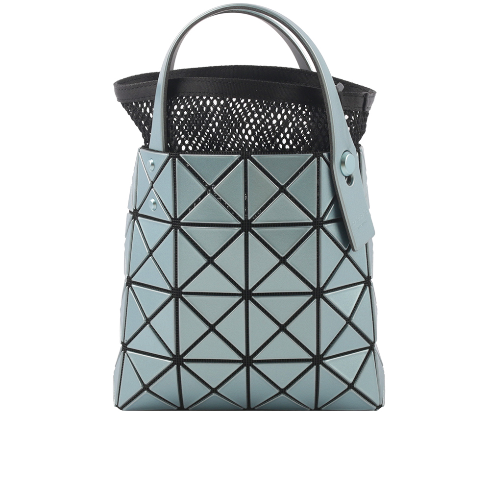 ISSEY MIYAKE BAO BAO LUCENT BOXY 4X4 迷你金屬色手提包/淺藍色, , large