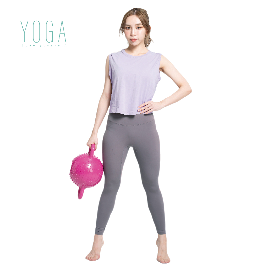 【AREX YOGA】 AS-7424 大碼瑜珈 短版上衣 瑜珈上衣 無袖背心 短版背心 瑜珈棉質背心 棉質背心 短背心, , large