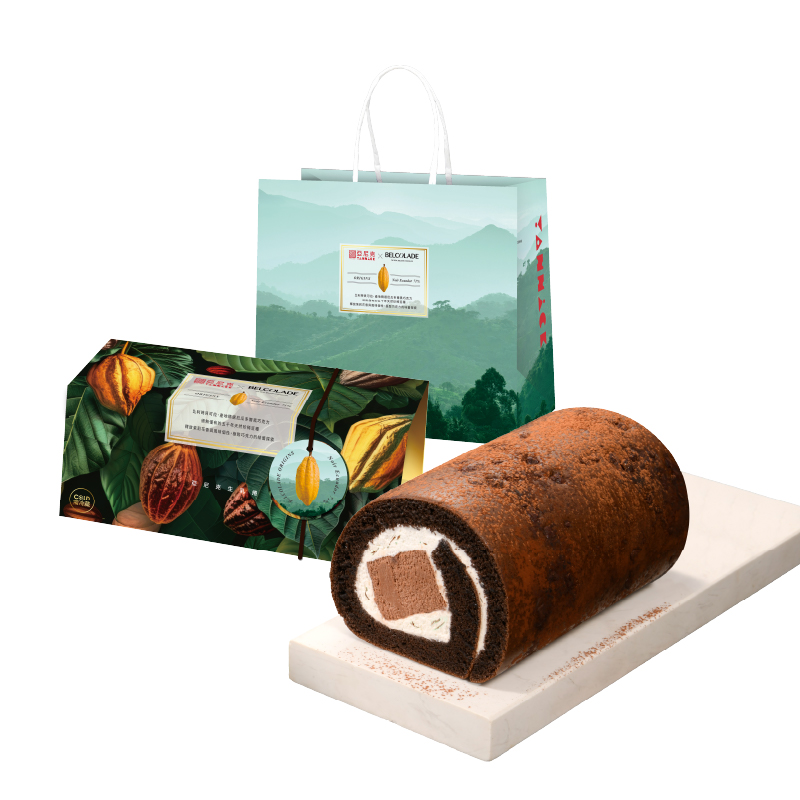 【亞尼克菓子工房】厄瓜多爾黑巧克力獨享生乳捲 12CM/條(5個工作日出貨), , large