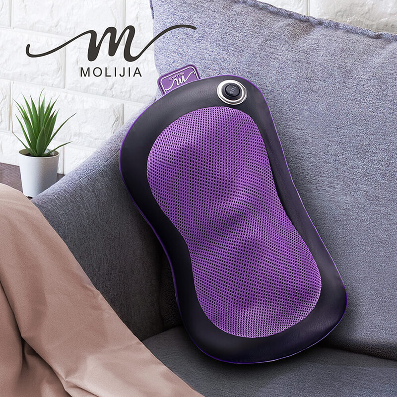 【MOLIJIA】M620 Wired Neck and Shoulder Warming and Kneading Massage Pillow, , large