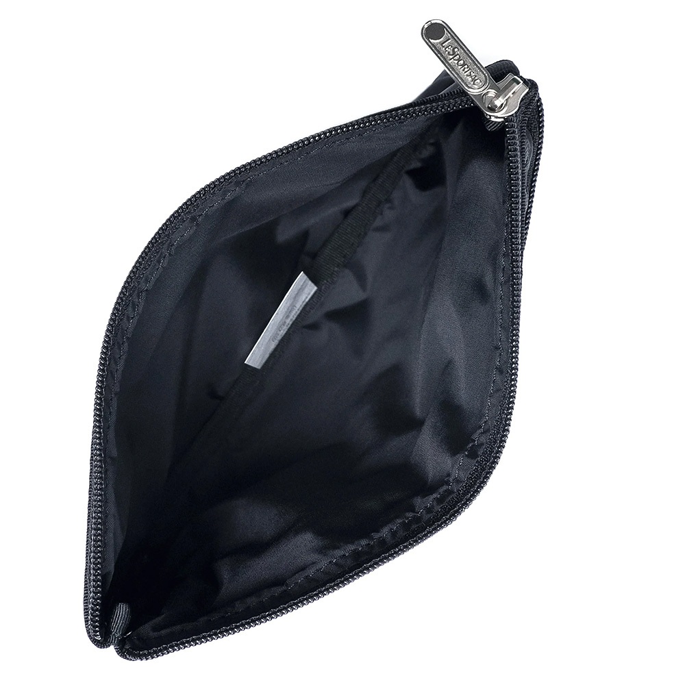 Lesportsac 三層拉鍊化妝包-神秘黑, , large