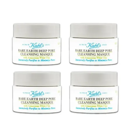 Kiehl's Rare Earth Deep Pore Cleansing Masque 14ml &times;4 pcs Set, , large