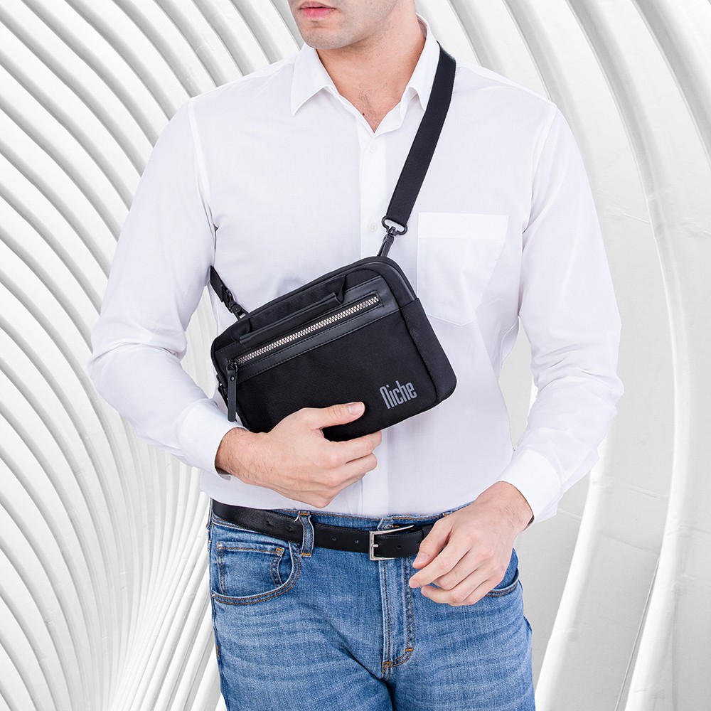 【Niche 樂奇】隨身側背包 機能小包 含頸掛/肩背帶) N-19812, , large
