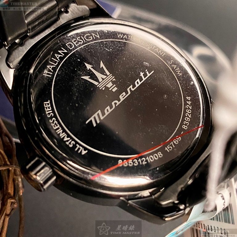 [TIMEMASTER] MASERATI watch, 44mm, R8853121008, , large