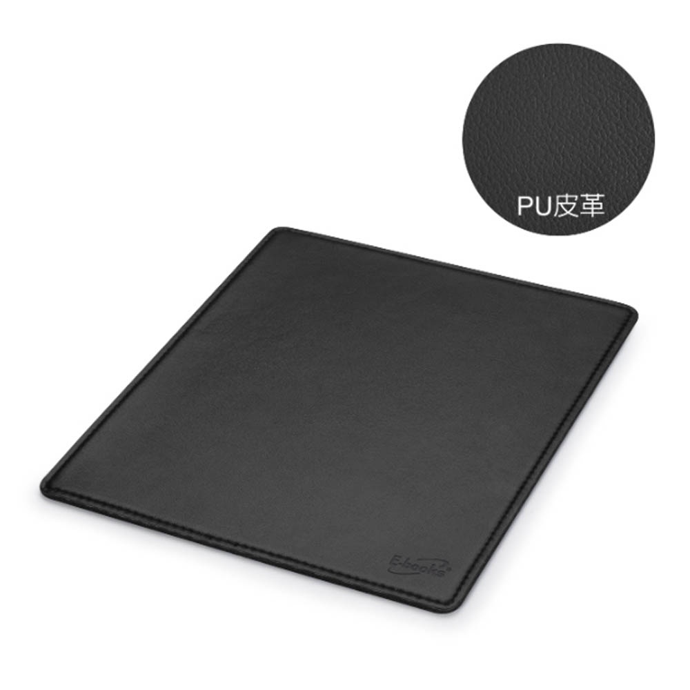 E-BOOKS MP1 經典款皮革滑鼠墊/ PU皮革 天然橡膠防滑底層 - 定位精準、清潔方便, , large