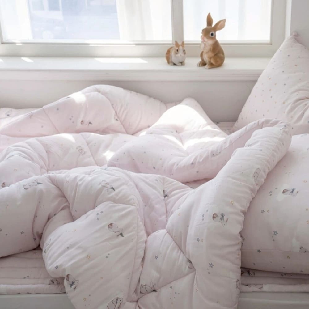 Korean 100% Tencel&trade; Modal Fluffy Thick Washed Comforter 150&times;205 cm, , large