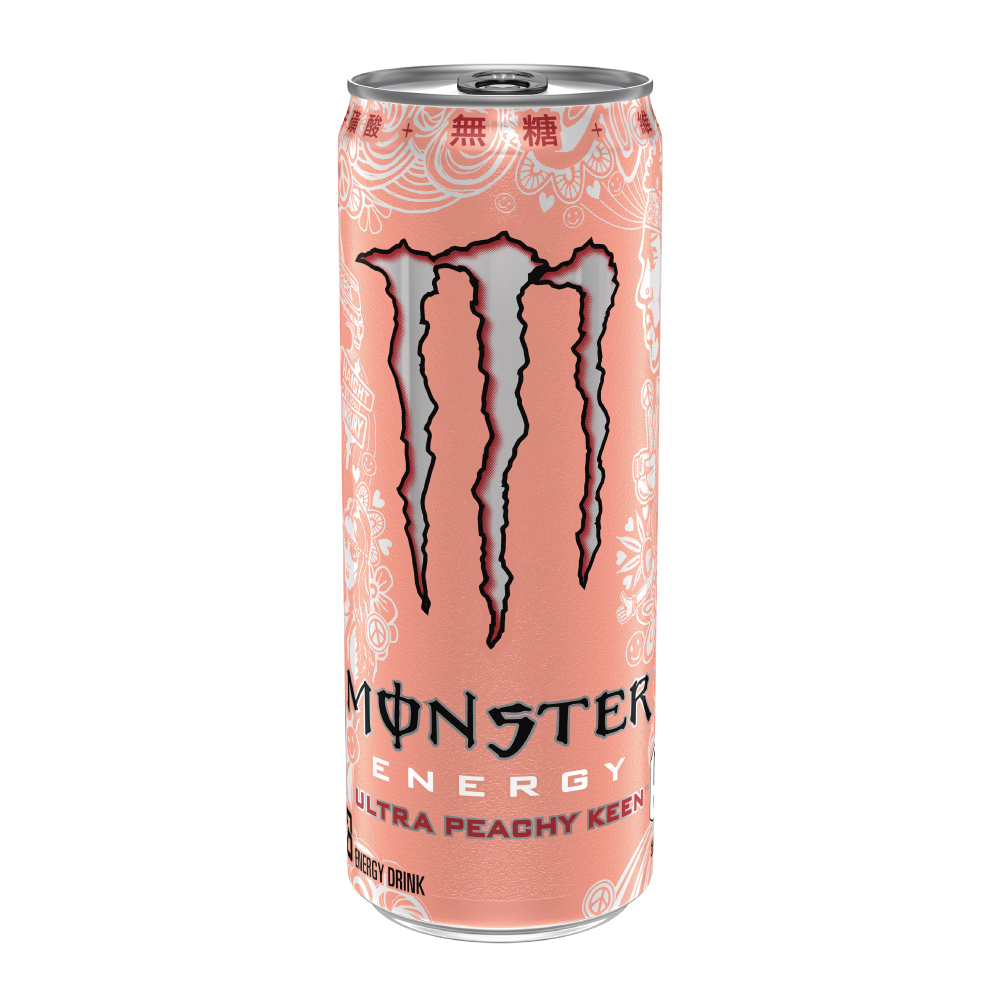 Monster Ultra Peachy Keen 355ML CANX4, , large