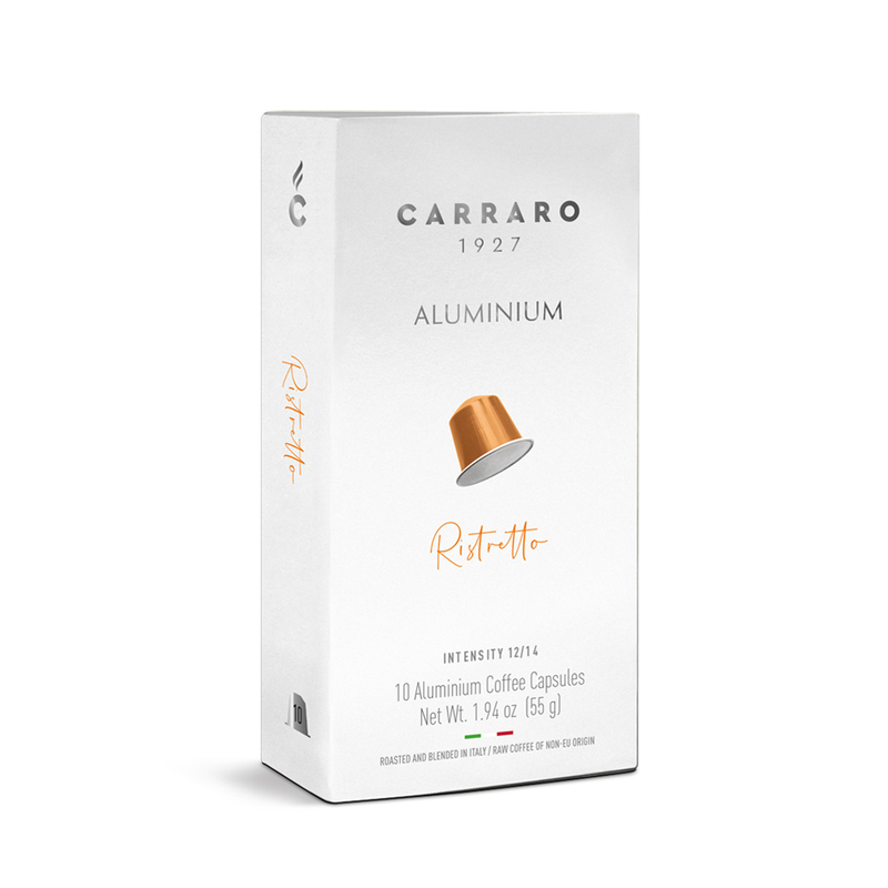 【CARRARO】芮斯崔朵RISTRETTO咖啡膠囊 (10顆/盒;Nespresso Original 膠囊咖啡機專用), , large