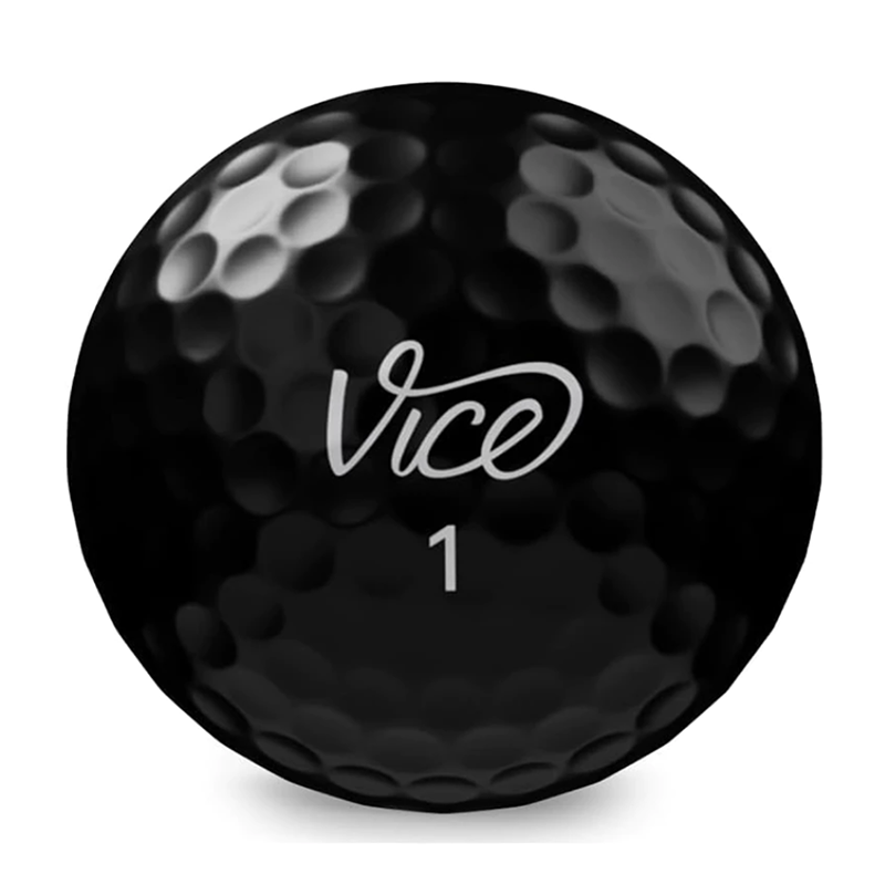 Vice Pro Plus Golf Balls - Black (12/DZ), , large