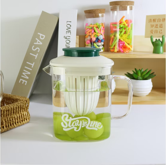 [Fruthing]Herbal&Fruit Tea Gift Set: 3 Boxes of Caffeine-Free Herbal Blends + FREE Limited Glass infuser teapot, , large