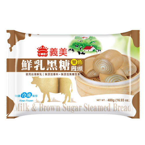 I-MEI Milk  Brown Sugar  Steamed Bread, , large
