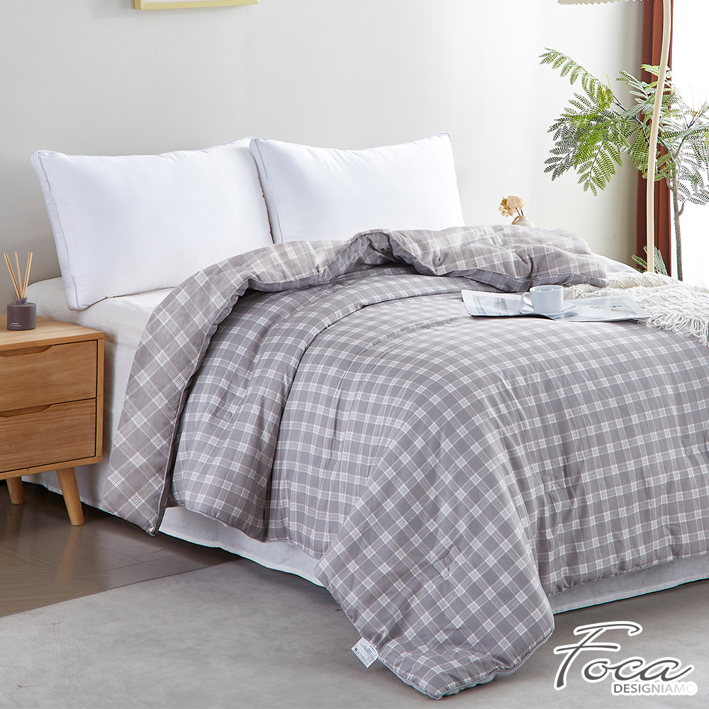 【FOCA】100%雪絨棉可水洗羽絲絨暖冬被(雙人180x210cm)(多款選擇), , large