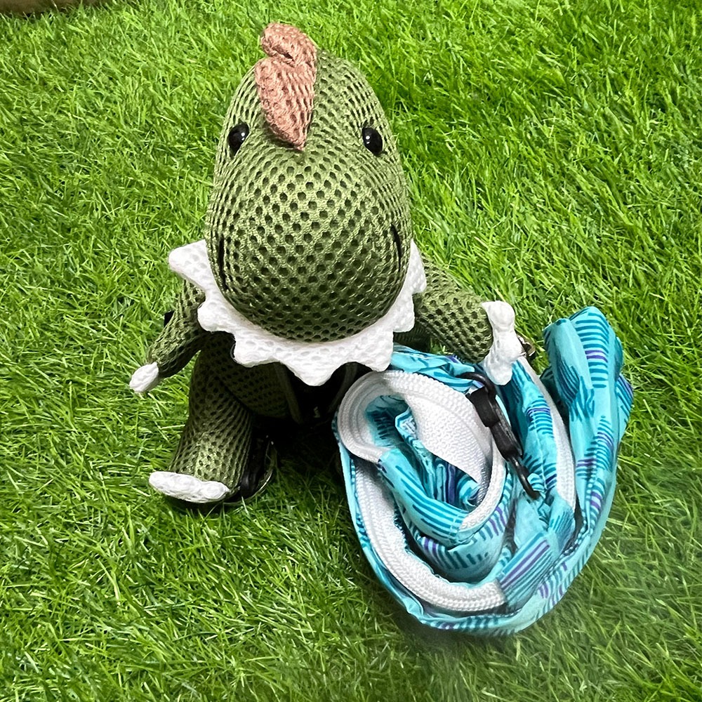 【可愛造型 可機洗 透氣抗菌】恐龍 鑰匙包 零錢包 吊飾 鑰匙圈吊飾 禮物 交換禮物 包包吊飾【加贈購物袋顏色隨機】 尚