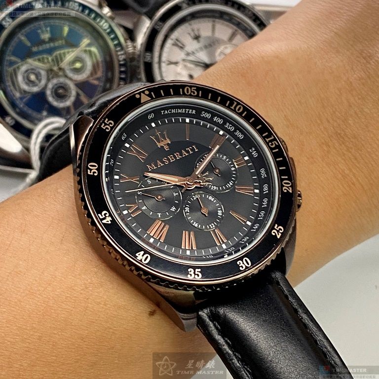 [TIMEMASTER] MASERATI watch, 46mm, R8851101008, , large