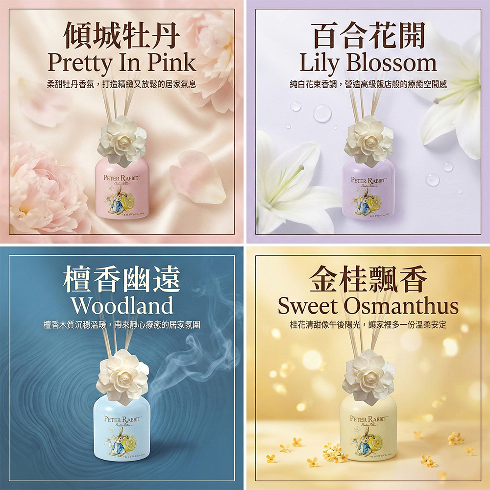 [Shih Feng] [Peter Rabbit] Healing Diffuser 200ml (2-pack), , large