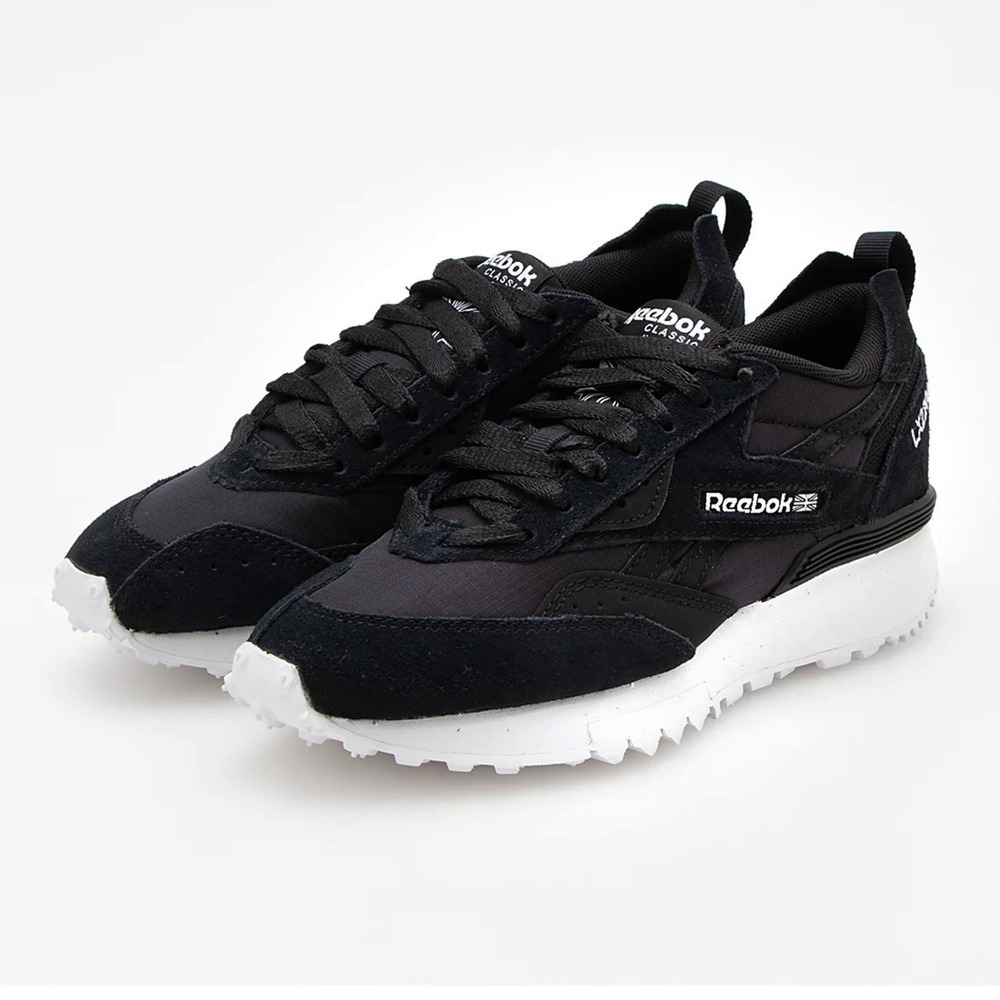 REEBOK LX2200 復古鞋 麂皮 經典 休閒鞋 黑白 100032788 US13 【樂買網】, , large