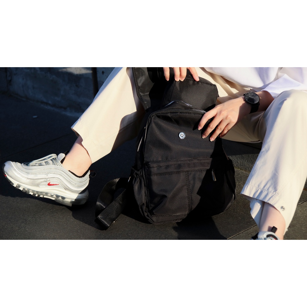 【YUN JOIN】輕巧休閒後背包-粉色 休閒背包 隨身包 通勤背包 畢業禮物 女包 全素面 磁吸, , large