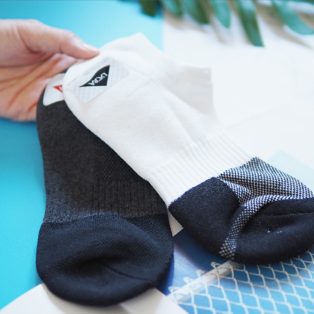 [Kaimei Cotton] 3 pairs of MIT Taiwan-made nano-silver fiber antibacterial towel-bottom deodorizing socks, , large