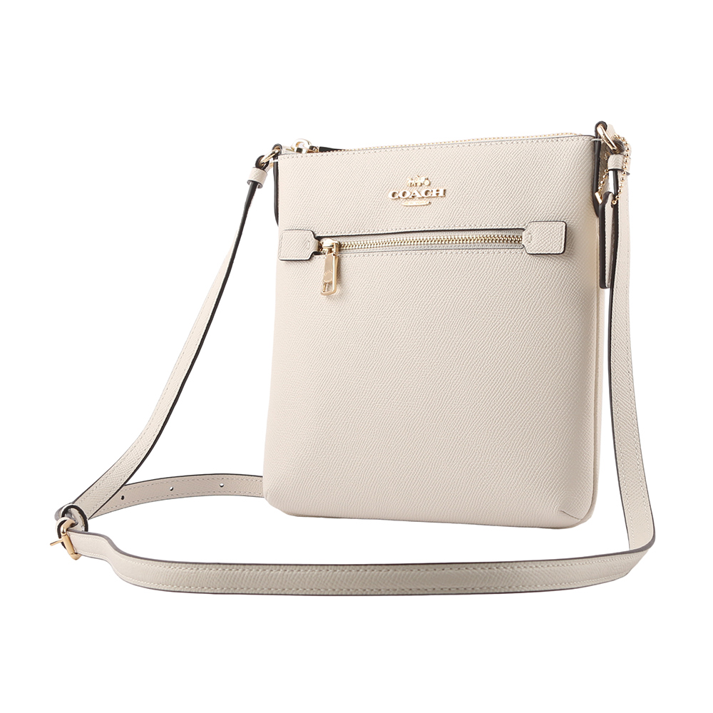 crossbody bag, 白色, large