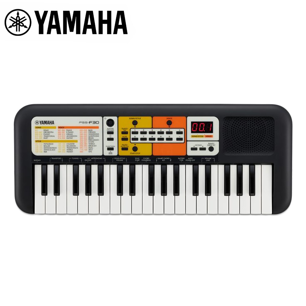 YAMAHA PSS-F30 37鍵手提電子琴【敦煌樂器】, , large