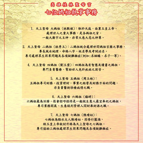 【高雄桂林聖母宮】聖母媽祖綜合燈, , large