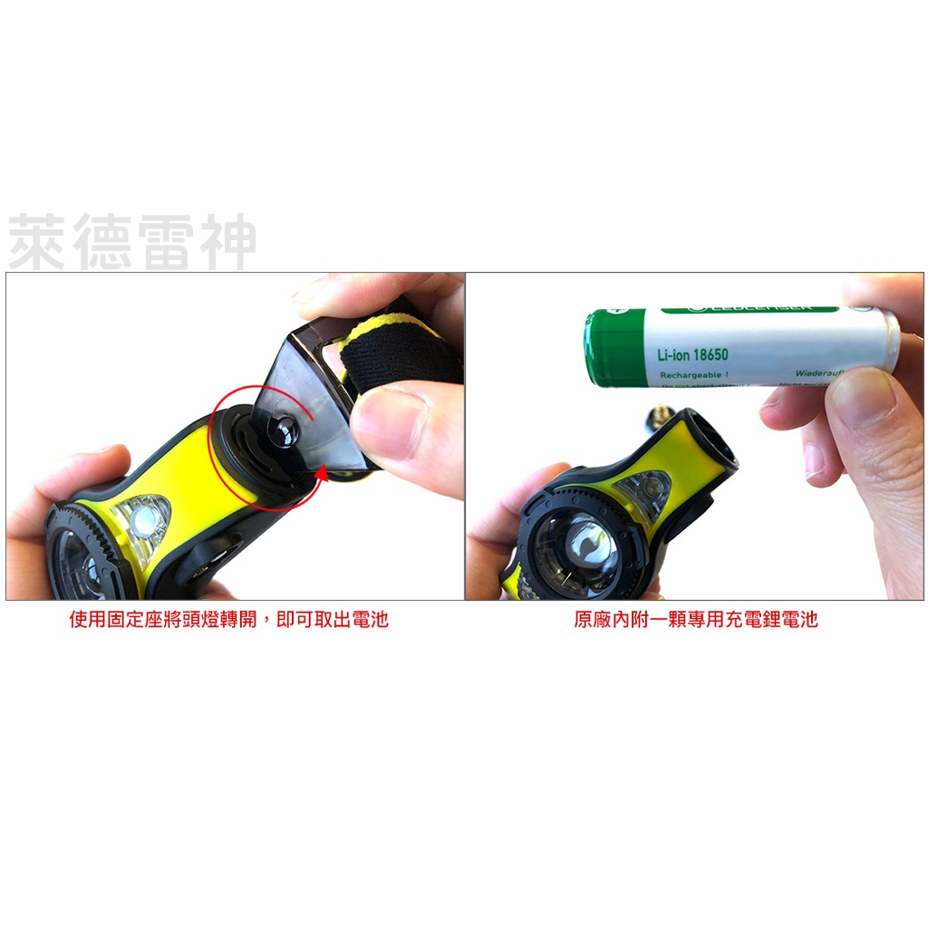 【德國Ledlenser】iH11R 工業用充電式伸縮調焦頭燈, , large