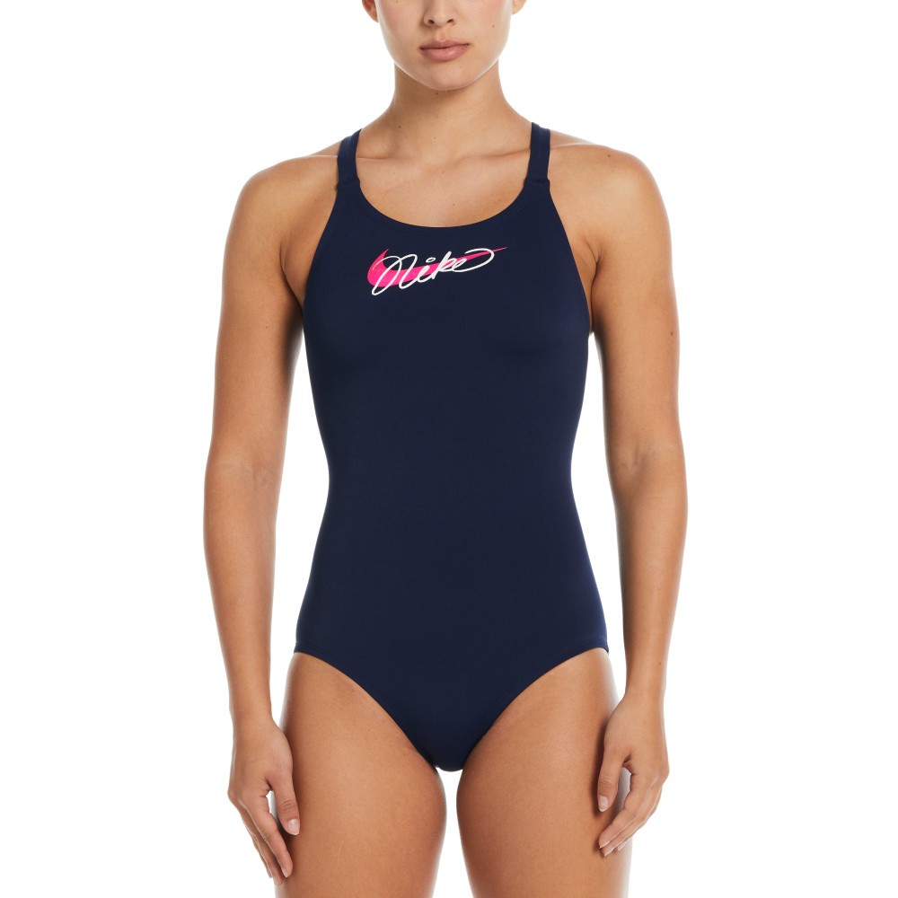 NIKE SWIM 初階連身泳裝 女泳裝 基礎泳裝 連身泳裝 NESSE018 24SS 【樂買網】, , large