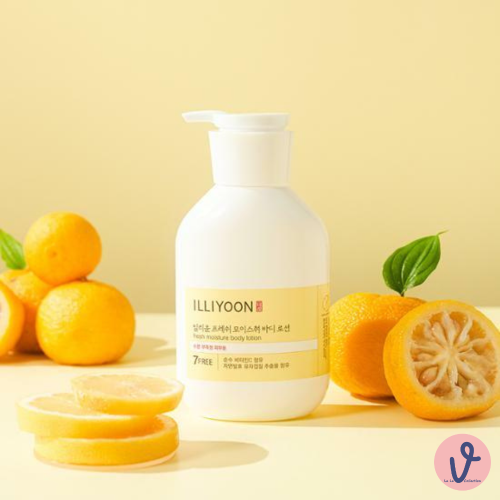 [LaLa V]韓國ILLIYOON 一理潤 清爽保濕柚子身體乳 350ml, , large