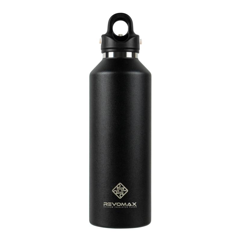 REVOMAX  insulated flask, 黑色, large
