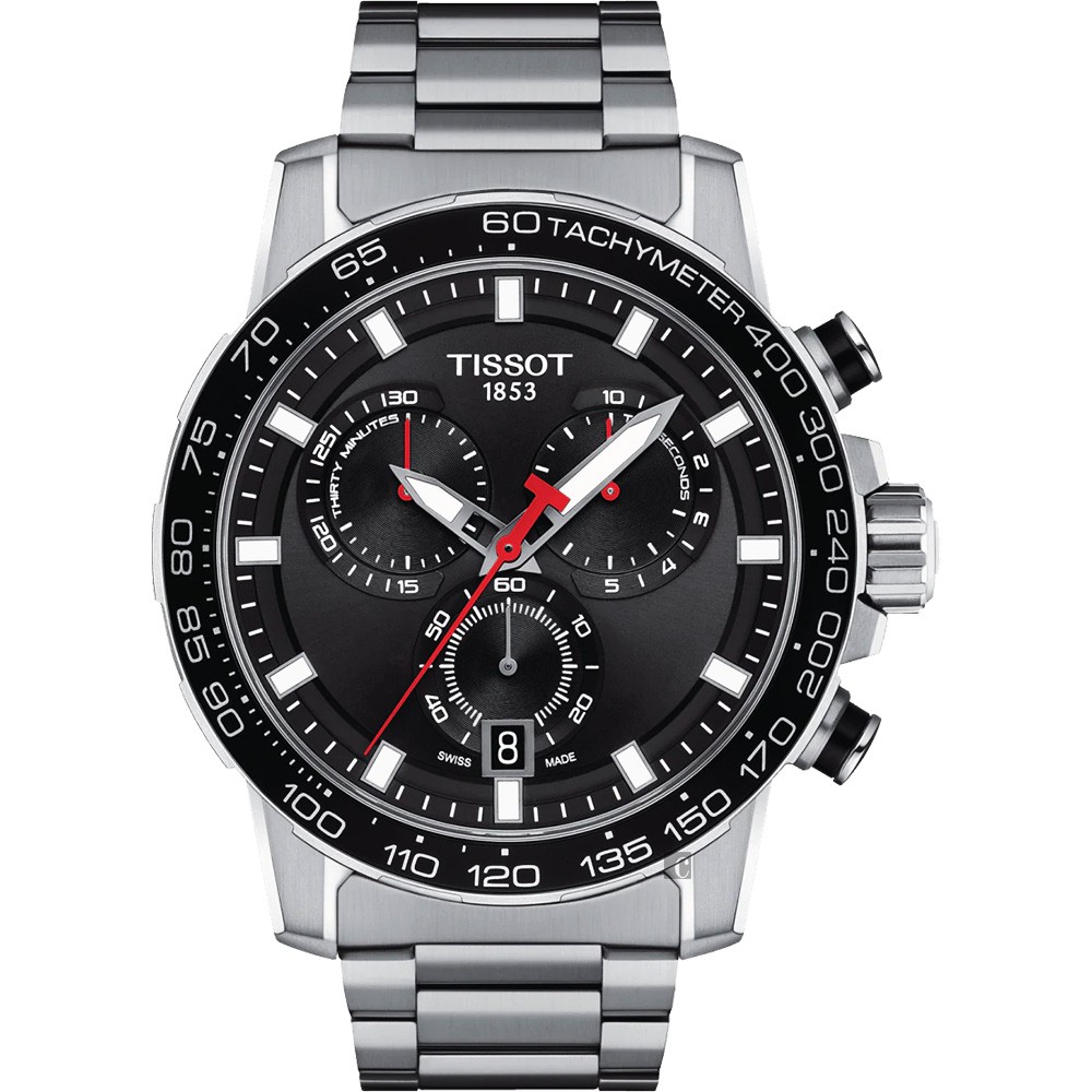 TISSOT天梭 Supersport 計時手錶-45.5mm T1256171105100
