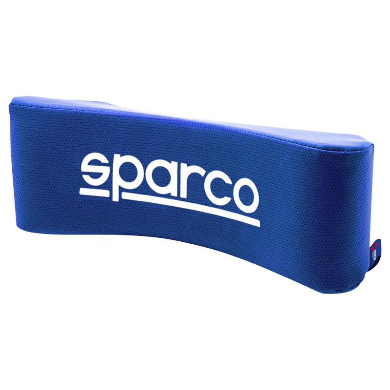 SPARCO Neck Pillow-Black, 藍色, large