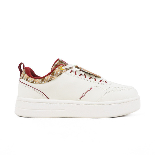 Kixpress-Fila Costume 女 休閒鞋 運動鞋 小白鞋 板鞋 萬聖節 學院風 舒適 穿搭 米紅 [5-C902Y-729], , large